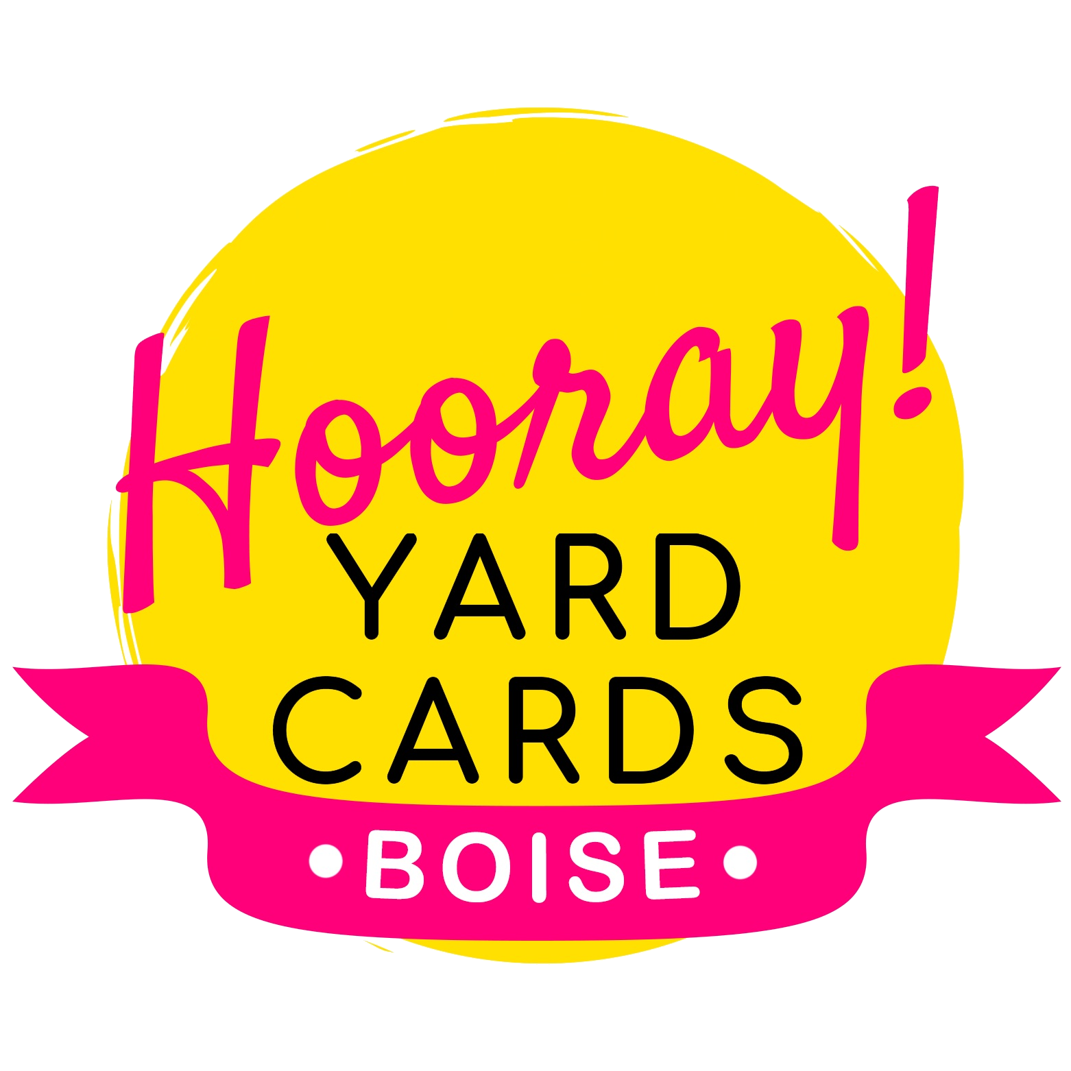 Hooray Yard Cards Boise logo